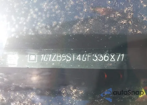 2016 Chevrolet Malibu Ls from USA, damaged, VIN 1G1ZB5ST4GF336871